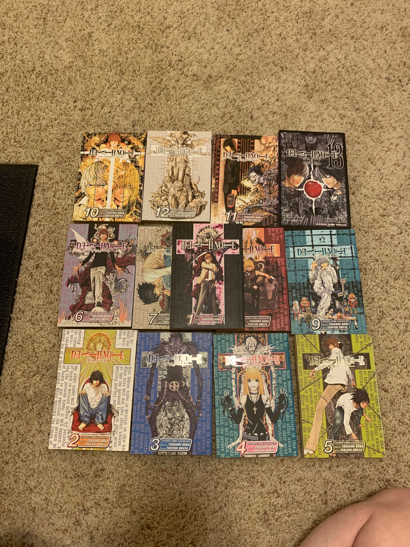 Death Note Manga Lot Books Comics Light Yagami Anime