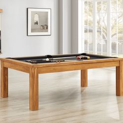 Penelope II 8' Pool Table in Acacia  