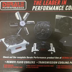 Electric trans cooler Fan