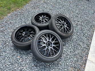 19” TSW Tremblant staggered wheels