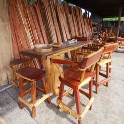 RUSTIC FURNITURE AND 