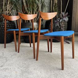 Mid Century Modern Harry Ostergaard Randers Chairs (3 available)