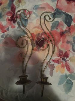 Par de sconses de home interiors.