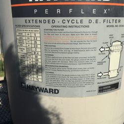 Hayward Preflex Model Number:EC50AC 225$