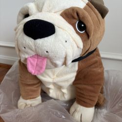 Medium Sized Stuffed Dog