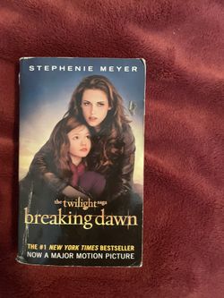 Twlight Breaking Dawn Book