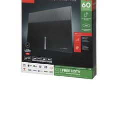 Indoor ultra thin TV antenna dual color