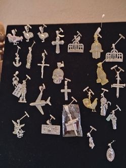 Sterling silver pendants