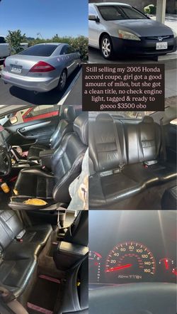 2005 Honda accord coupe