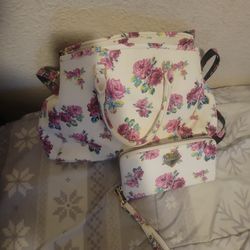 Betsey Johnson Bag And Wallet