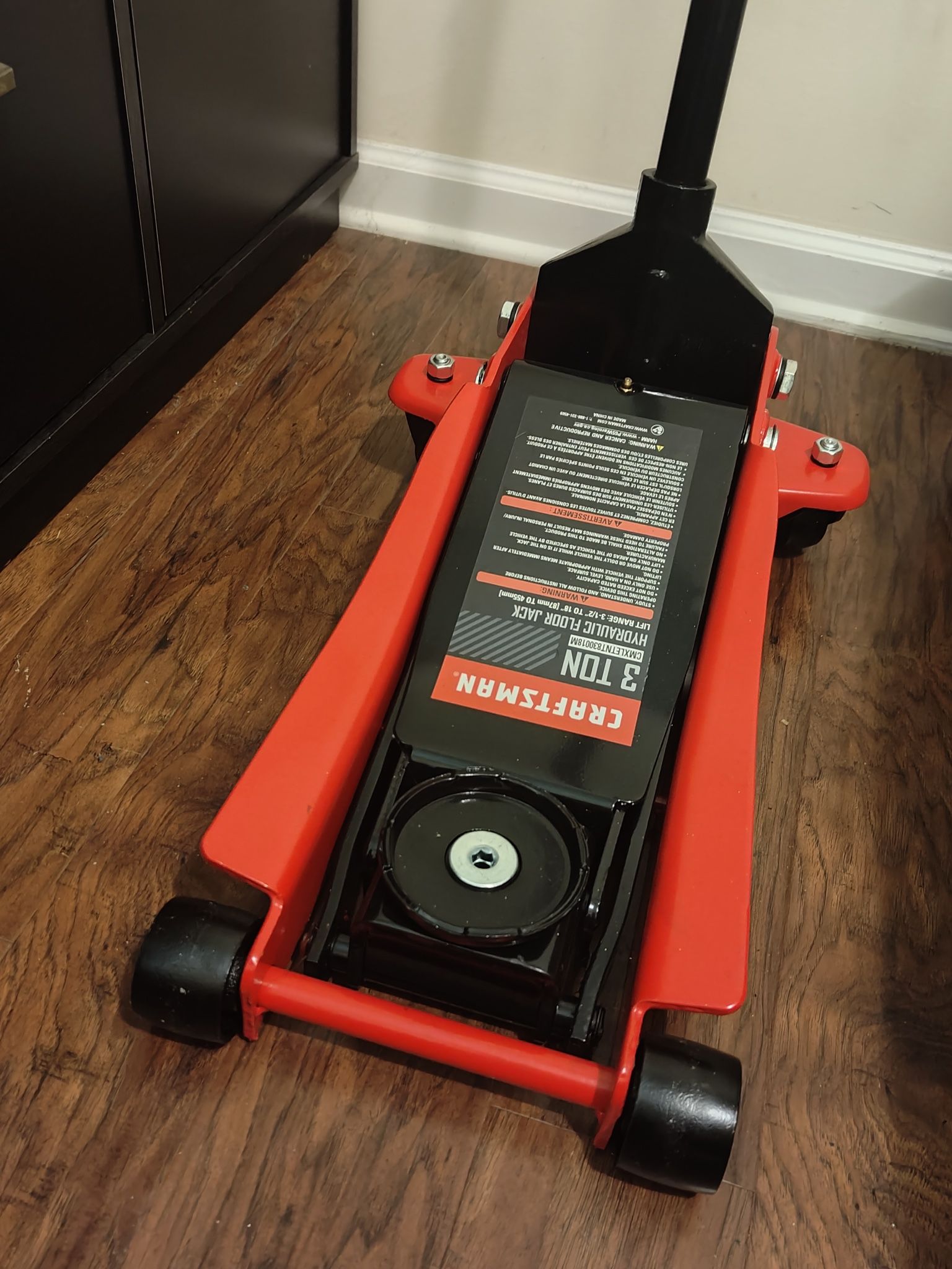 Craftsman 3-Ton Floor Jack with Jack Stands