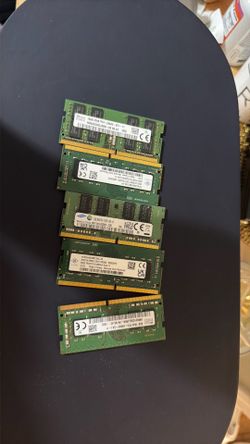 8GB DDR4 Laptop Ram 5 stick 30$