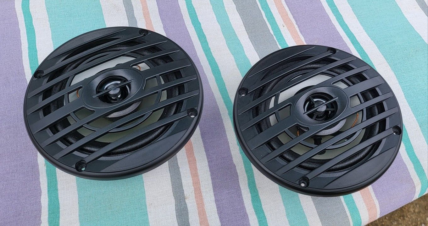 Seaworthy 4.5" Marine Speakers NEW!