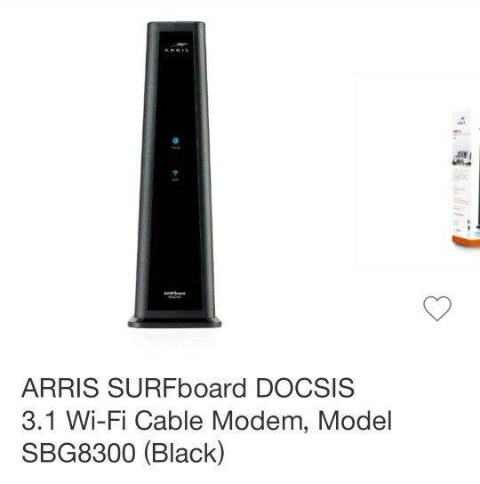 Arris Surfboard docsis 3.1 wifi cable modem