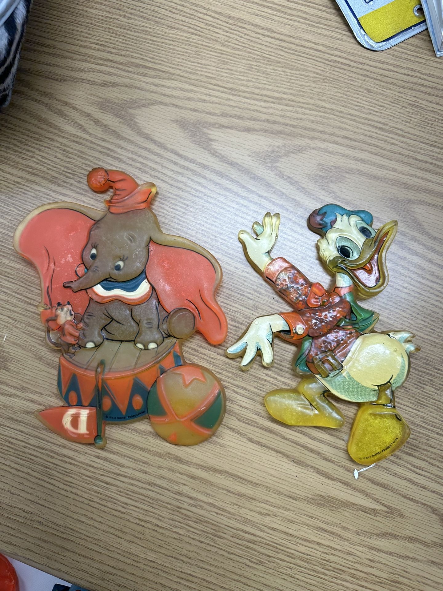 Vintage Walt Disney Wall Decorations 1970s