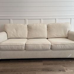 Pottery Barn- Buchanan Roll Arm Sleeper Sofa (Queen 87”)