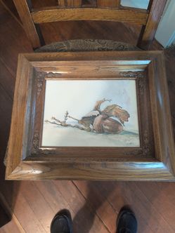 Wooden frame
