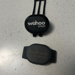 Wahoo speed and cadence sensors ($50)