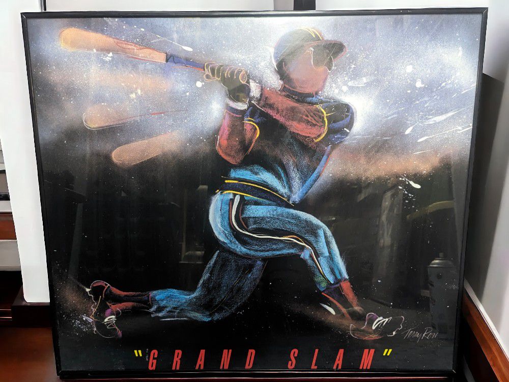 Terry Rose "Grand Slam" Framed Wall Art