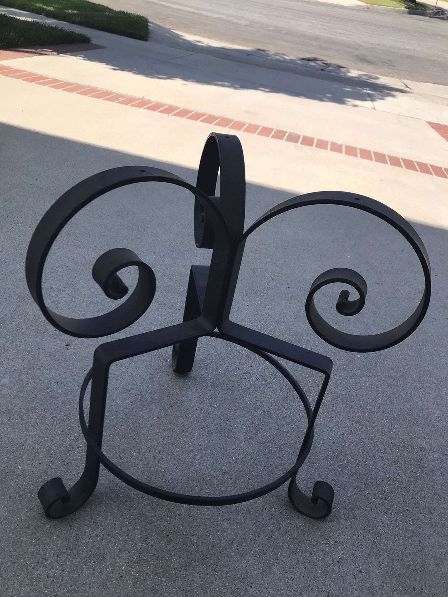 Heavy Wrought Iron Table Base