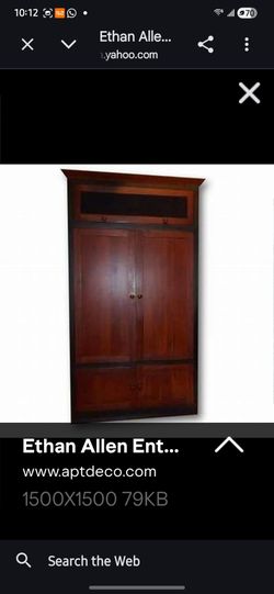 Ethan Allen Entertainment center