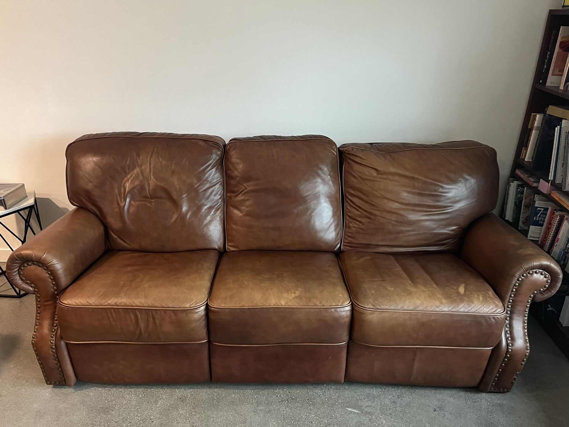 3-seater Leather Couch