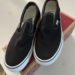 NEW Vans Black Slip-On Skate Shoes