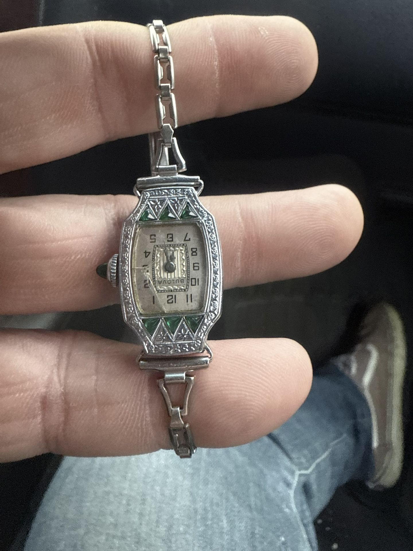 1924 Bulova Art Deco Watch