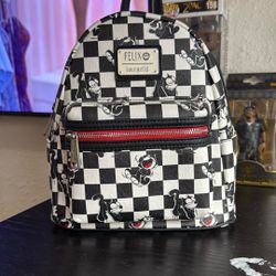 Felix the cat checkered loungefly backpack 