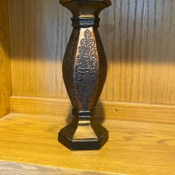 Pedestal Candle Holder 12in Tall
