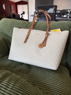 New Michael Kors MK Logo Tote Bag