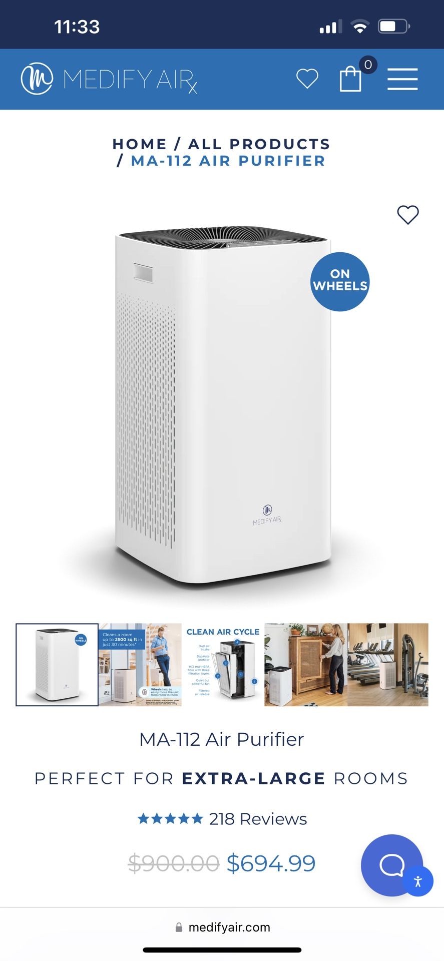 MA-112 Air Purifier 