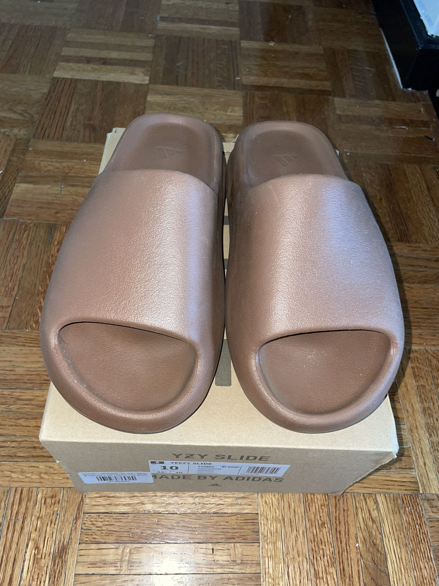 Yeezy Adidas YZY Slides sz 10 Flax Adidas Yeezy Slide Flax size 10 | eBay main image 2