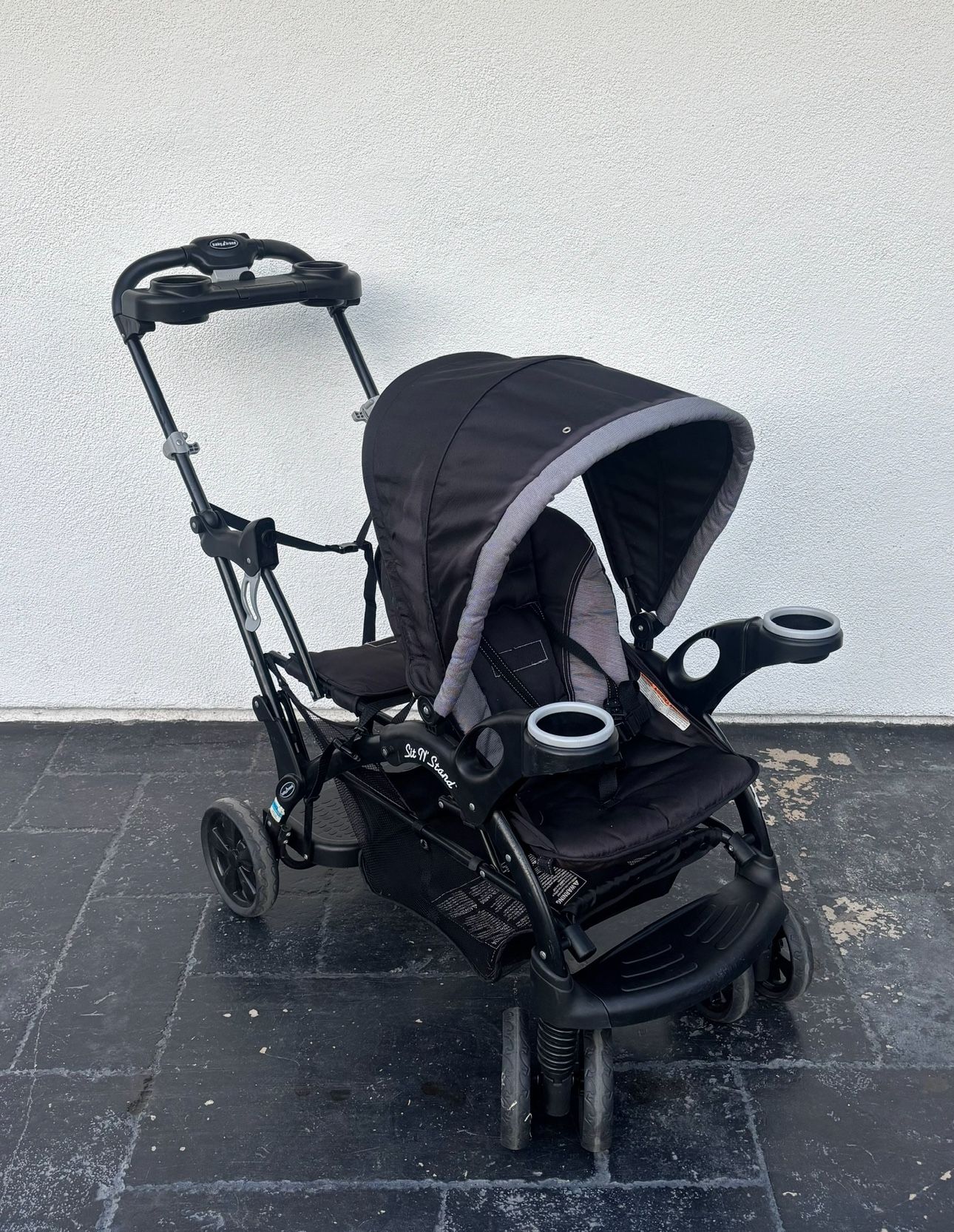 Sit And Stand Double Stroller 