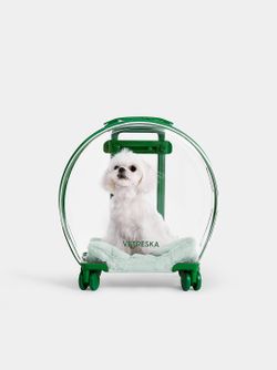 Vetreska -  
Bubble Pet Carrier with Wheels