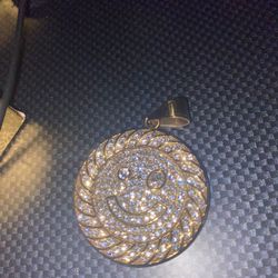 Smiley face pendant