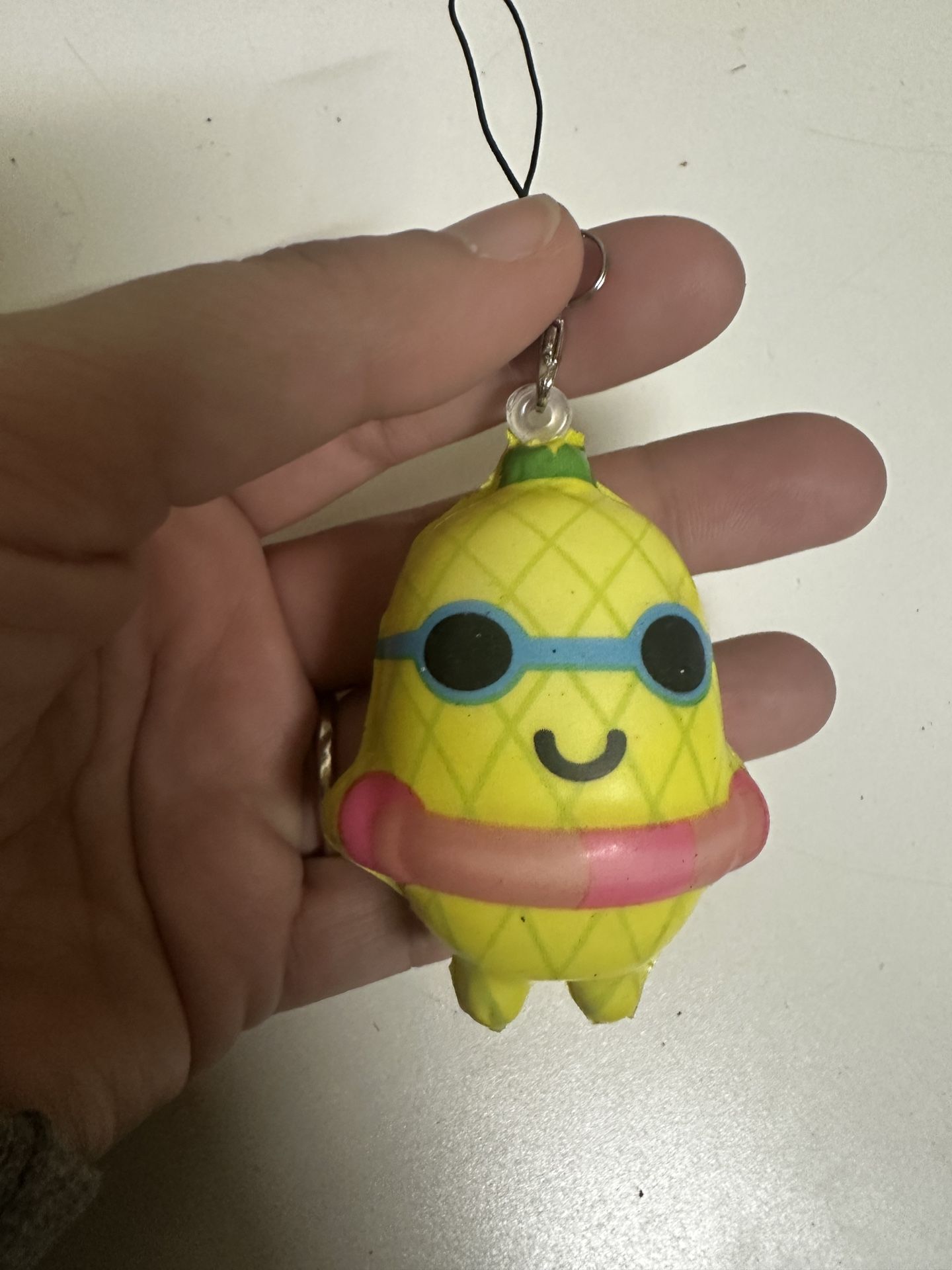 Squish Pineapple Keychain