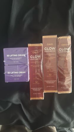 Body oil and lift cream