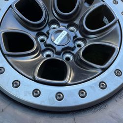 4 2022 FORD RAPTOR BEADLOCKS Rims-Tires $2200