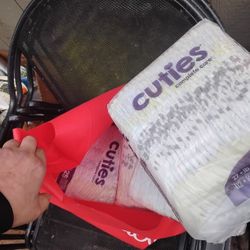Cuties Diapers 5/25. 4 New Packs