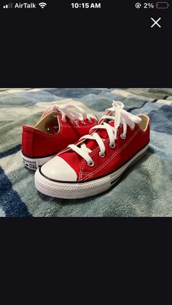 Red converse