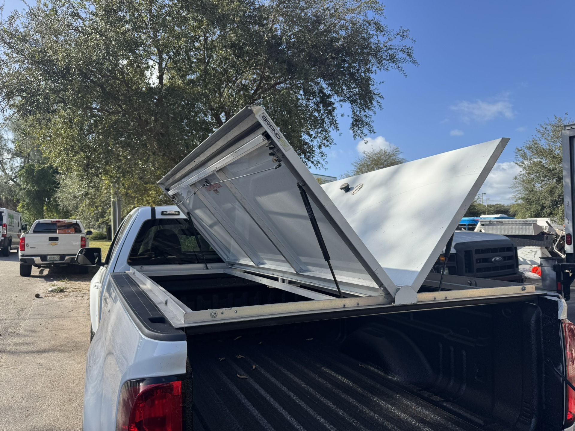 Heavy Duty Truck Topper BrandFX Double Sided Bed cover Bed topper With key