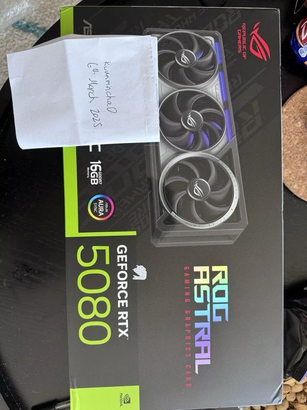 *ON HAND* RTX 5080 ROG Astral - Brand New Sealed
