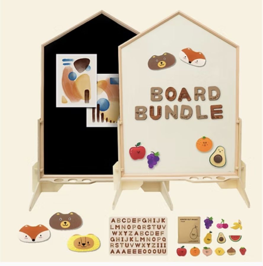 NORITER Project Wooden Double-Sided Board Bundle