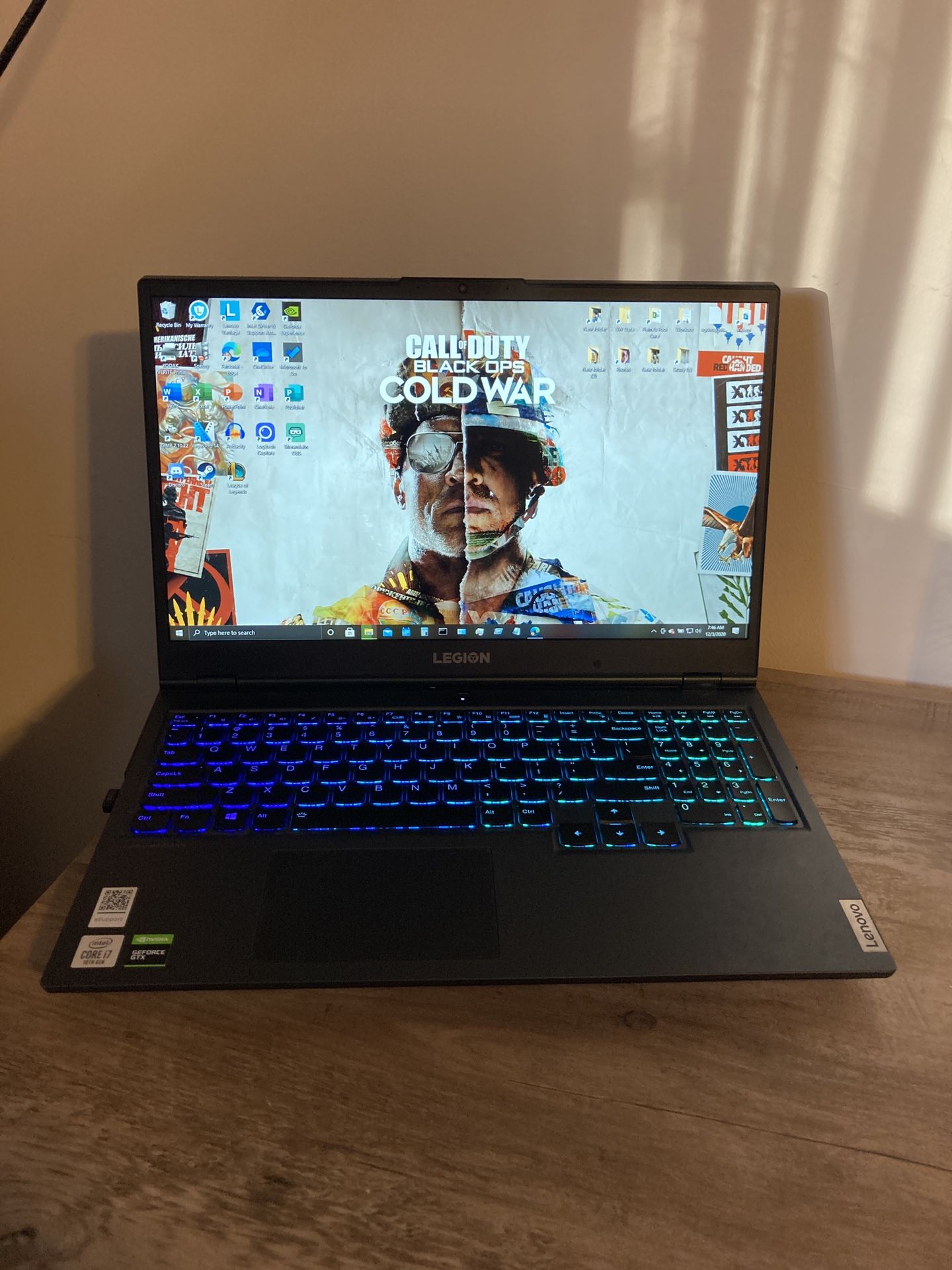 2020 Lenovo Legion 5 Gaming Laptop