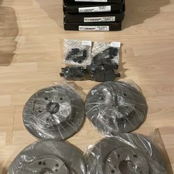 Brake and Rotor Set 18-22 Honda Accord
