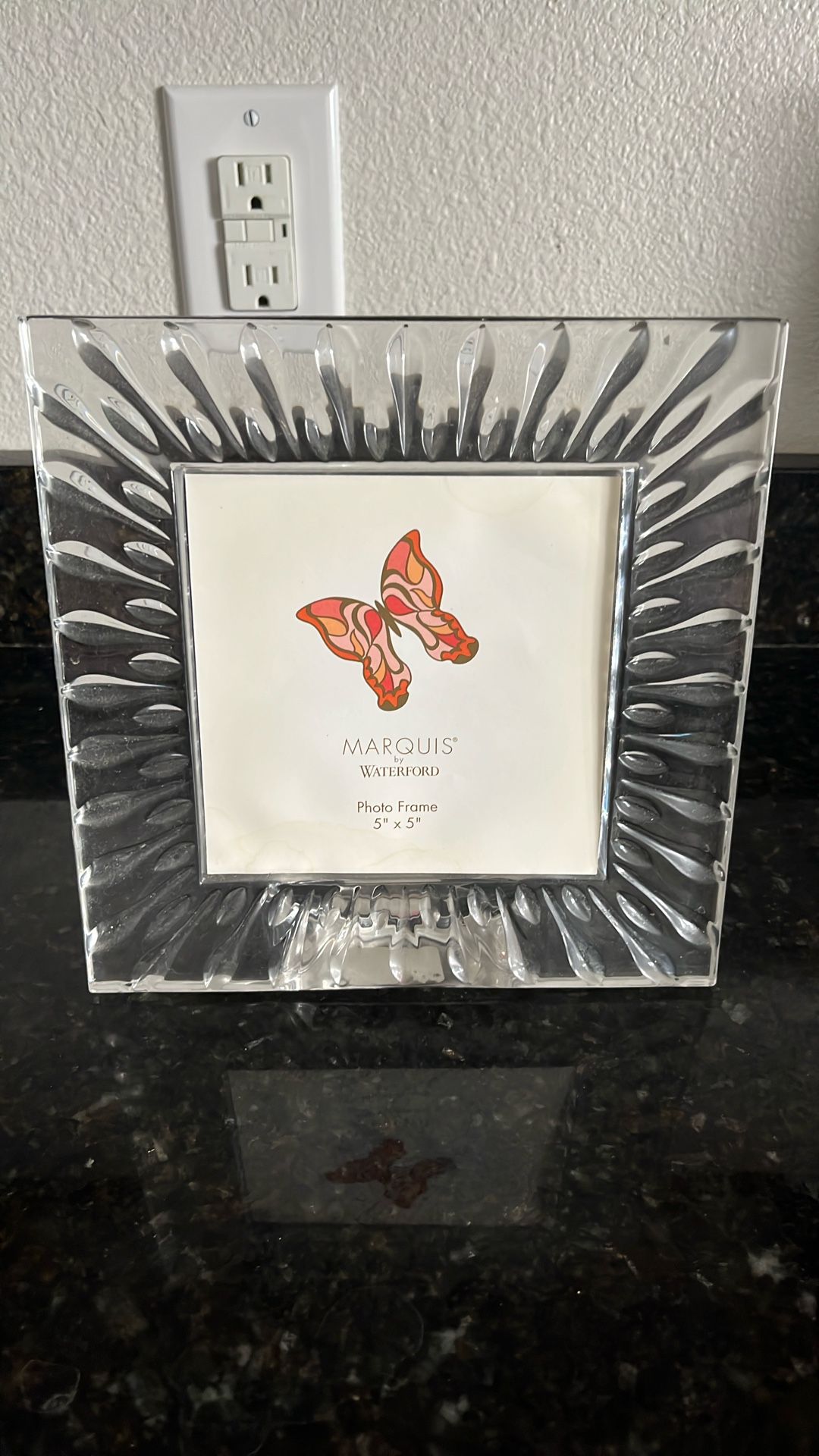 Marquis By Waterford Crystal Picture Frame 5x5