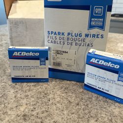 Gmc,Chevy Or Cadillac Spark Plug And Coil Wires 