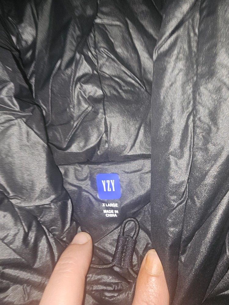 Yeezy Gap Balenciaga Padded Anorak Hoodie Puff Jacket size XL