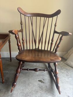 Antique Wood Rocking Chair